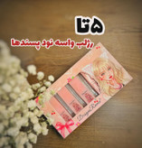 پک رژ ۵عددی دختر کیوت از برند اورجینال Dragon ranee در رنگهای نود و کاربردی با کیفیت تضمینی مناسب هدیه 🎁