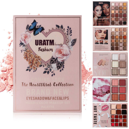پالت سایه کتابی و میکاپ کامل مدل آلبومی طرح پروانه🦋 از برند اورجینال igoodcooo با پیگمنت عالی مناسب هدیه 🎁