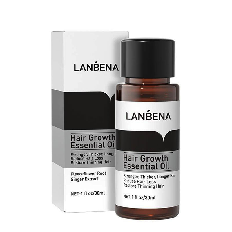 روغن رویش مجدد و رشد مو از برند اورجینال Lanbena با حجم ۲۰ میل