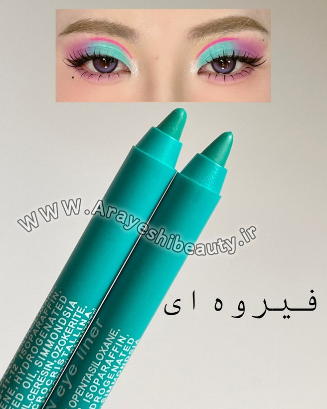 مداد شمعی رنگی مناسب خط چشم و رژلب با کیفیت فوق العاده در ۱۲رنگ شاد تابستونی