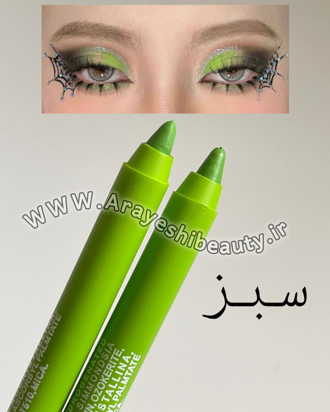مداد شمعی رنگی مناسب خط چشم و رژلب با کیفیت فوق العاده در ۱۲رنگ شاد تابستونی