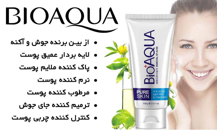 فوم شستشوی ضد جوش با تاثیر فوری مناسب پوست چرب و جوشدار حجم ۱۰۰ میل