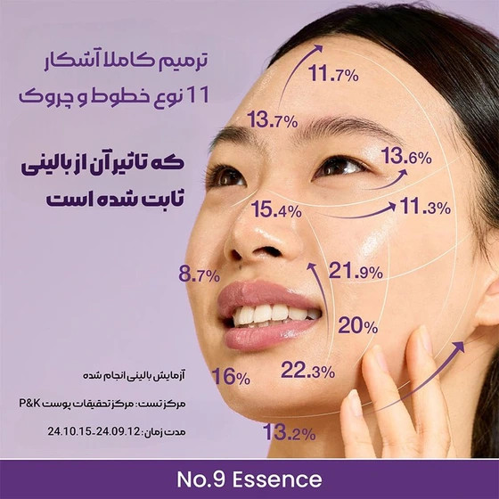 سرم ضد چروک قوی و بایولیفتینگ نامبوزین ۹ حاوی ++NAD و رتینول ساخت کره با ضمانت اصل بودن کالا