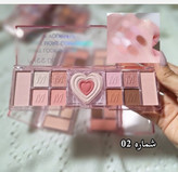 پالت سایه قلبی پینترستی ۱۱ رنگ با کیفیت تضمینی مناسب هدیه 🎁