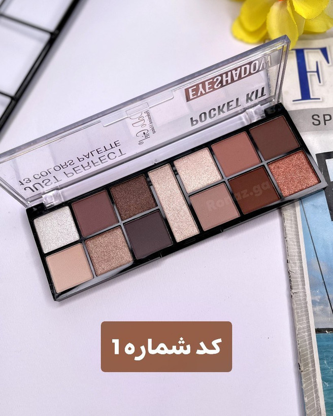 سایه ۱۳رنگ نود دودو گرل اصل با پیگمنت بالا
