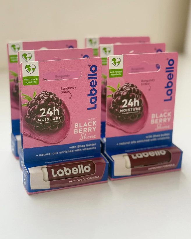 بالم لب تمشک Labello با ضمانت اصل بودن کالا