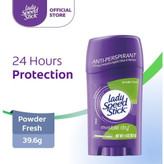 مام استیکی زنانه لیدی اسپید رایحه پودر بچه مدل Lady Speed Stick Invisible Dry | powder Fresh - حجم ۴۰ گرم