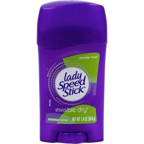 مام استیکی زنانه لیدی اسپید رایحه پودر بچه مدل Lady Speed Stick Invisible Dry | powder Fresh - حجم ۴۰ گرم