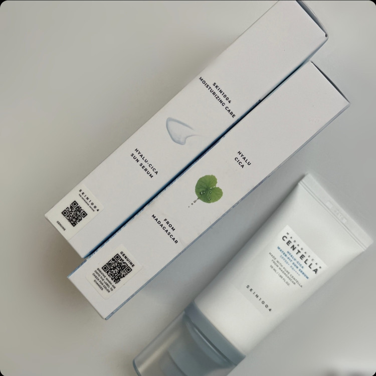 ضدآفتاب سنتلا مدل هیالوسیکا اسکین1004با spf50 ساخت کره با ضمانت اصل بودن کالا