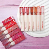 لیپ گلاس خیس olibolla با خاصیت آبرسانی لبها مدل Glasting color gloss