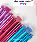 ست براش ۵ تکه اورجینال برند sweet beauty سایز بزرگ با کیفیت تضمینی و ترند پینترست و اینستاگرام