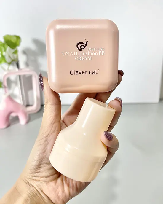 کوشن بی بی BB حلزون کلورکت clever cat حاوی ترشحات حلزون مناسب مصرف روزانه