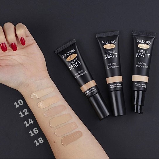 کرم پودر ای.زا...دورا مدل نچرال مات natural matt حجم 35 میلی لیتر